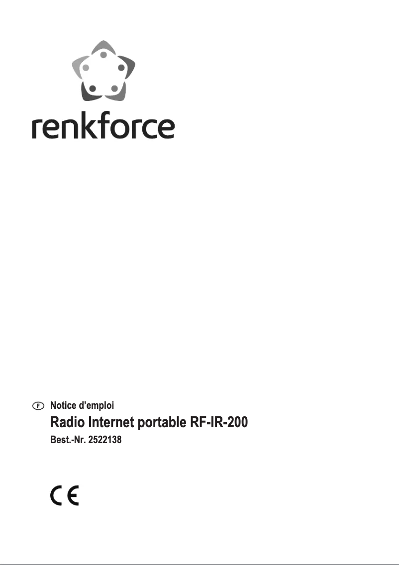 Página nº 1 - Manual de usuario Renkforce RF-IR-200
