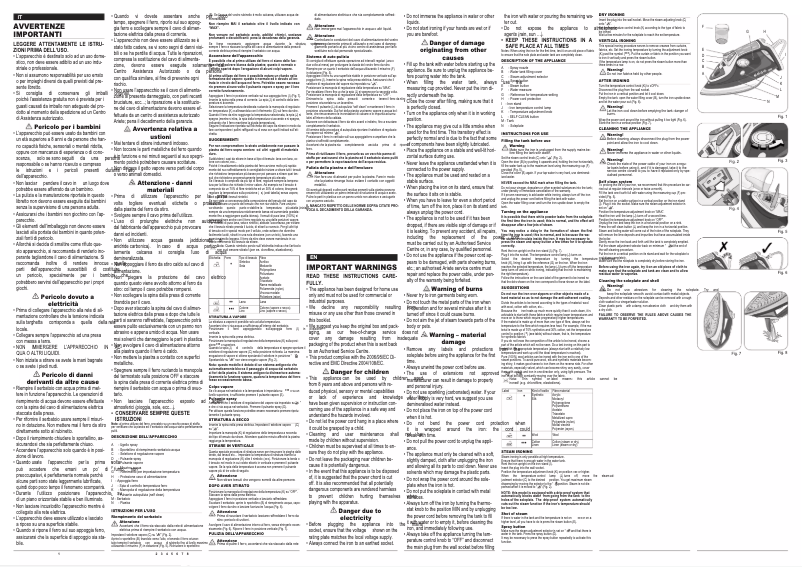Imagen de la primera página del manual del dispositivo 6243