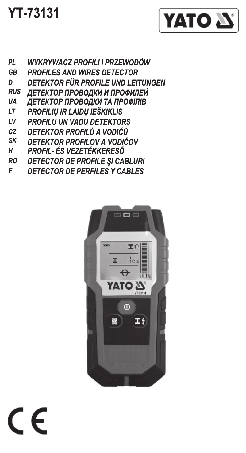 Página nº 1 - Manual de usuario Yato YT-73131