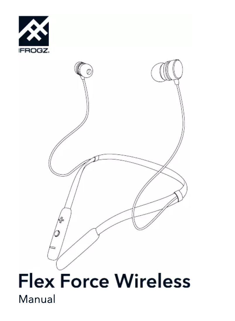 Imagen de la primera página del manual del dispositivo Flex Force