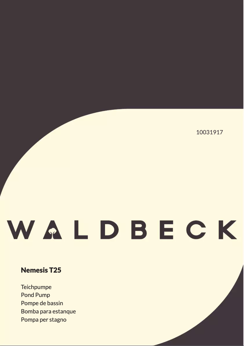 Página 1 del manual Manual de usuario Waldbeck Nemesis T25
