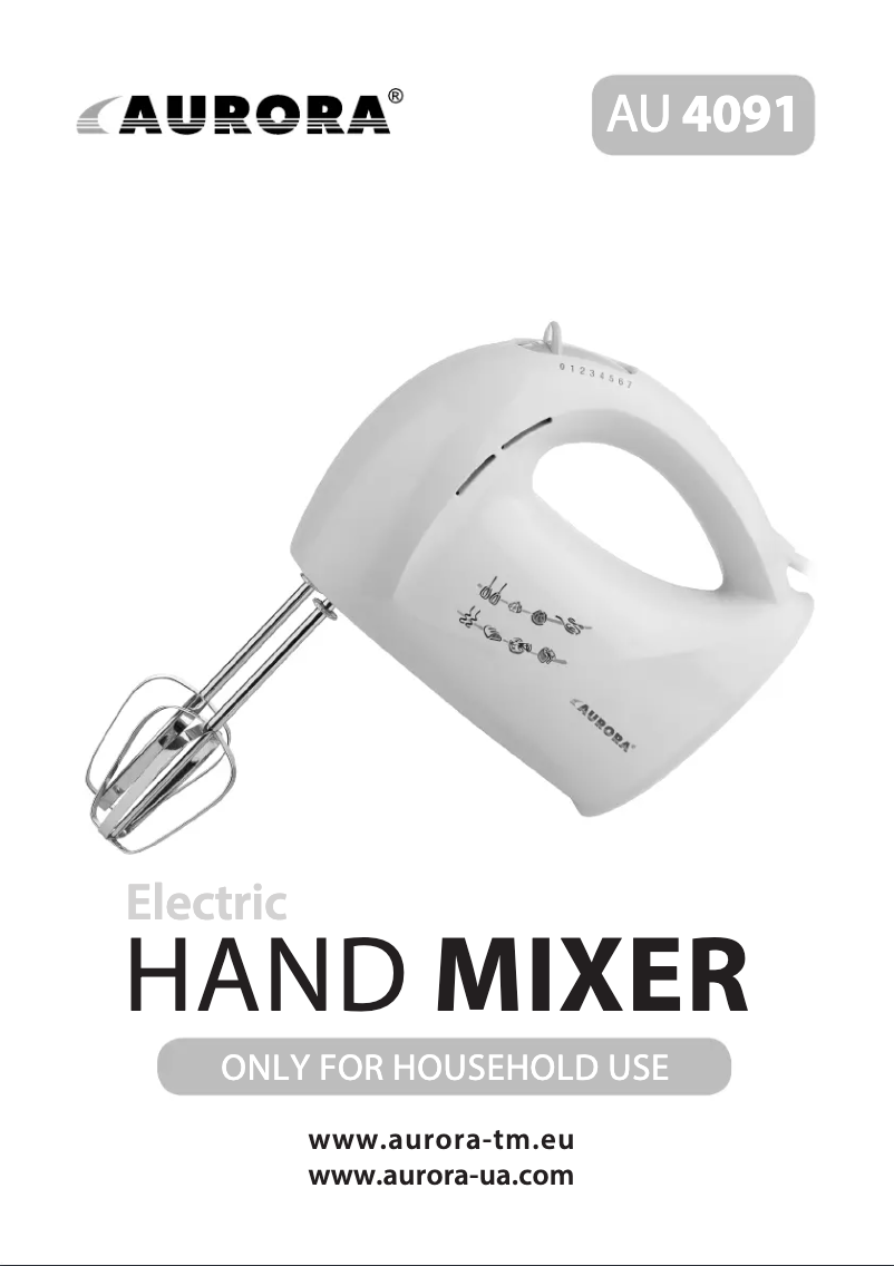 Página nº 1 - Manual de usuario Aurora AU4091