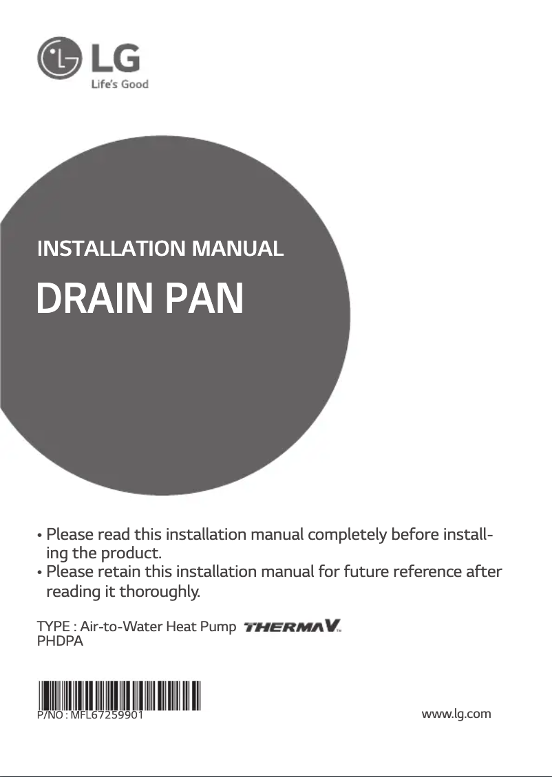 Página nº 1 - Manual de usuario LG PHDPA