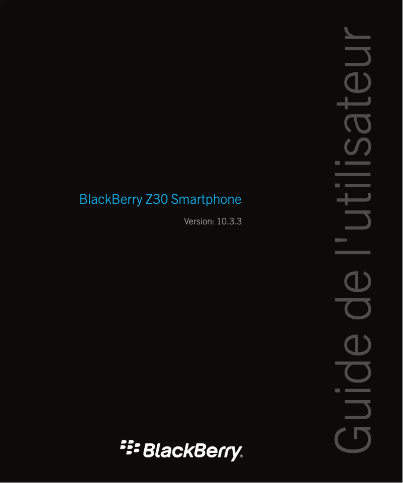 Imagen de la primera página del manual del dispositivo Z30