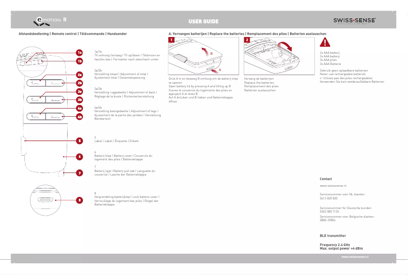 Imagen de la primera página del manual del dispositivo Emotion II