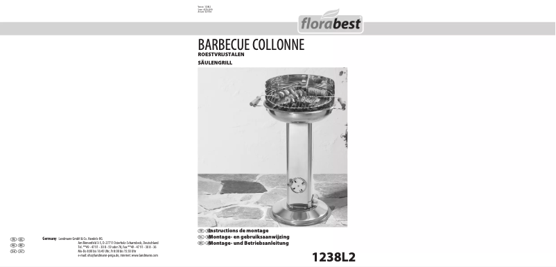 Imagen de la primera página del manual del dispositivo 1238L2