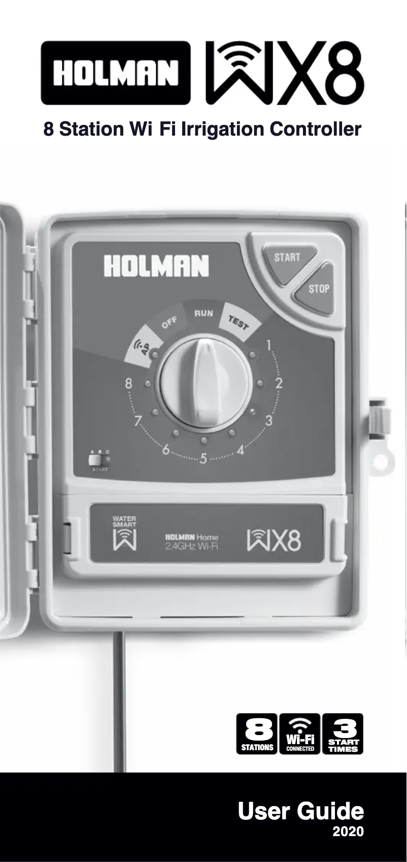 Página 1 del manual Manual de usuario Holman WX8