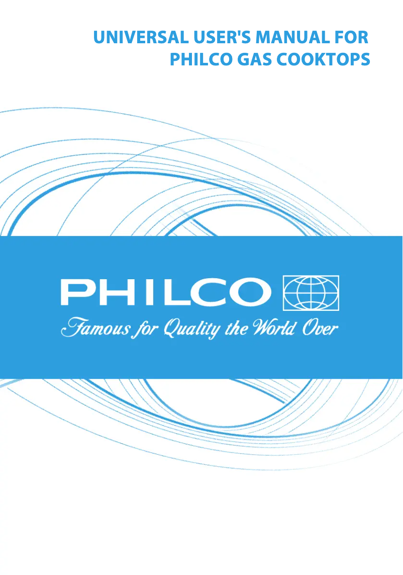 Página 1 del manual Manual de usuario Philco PGI 64 C