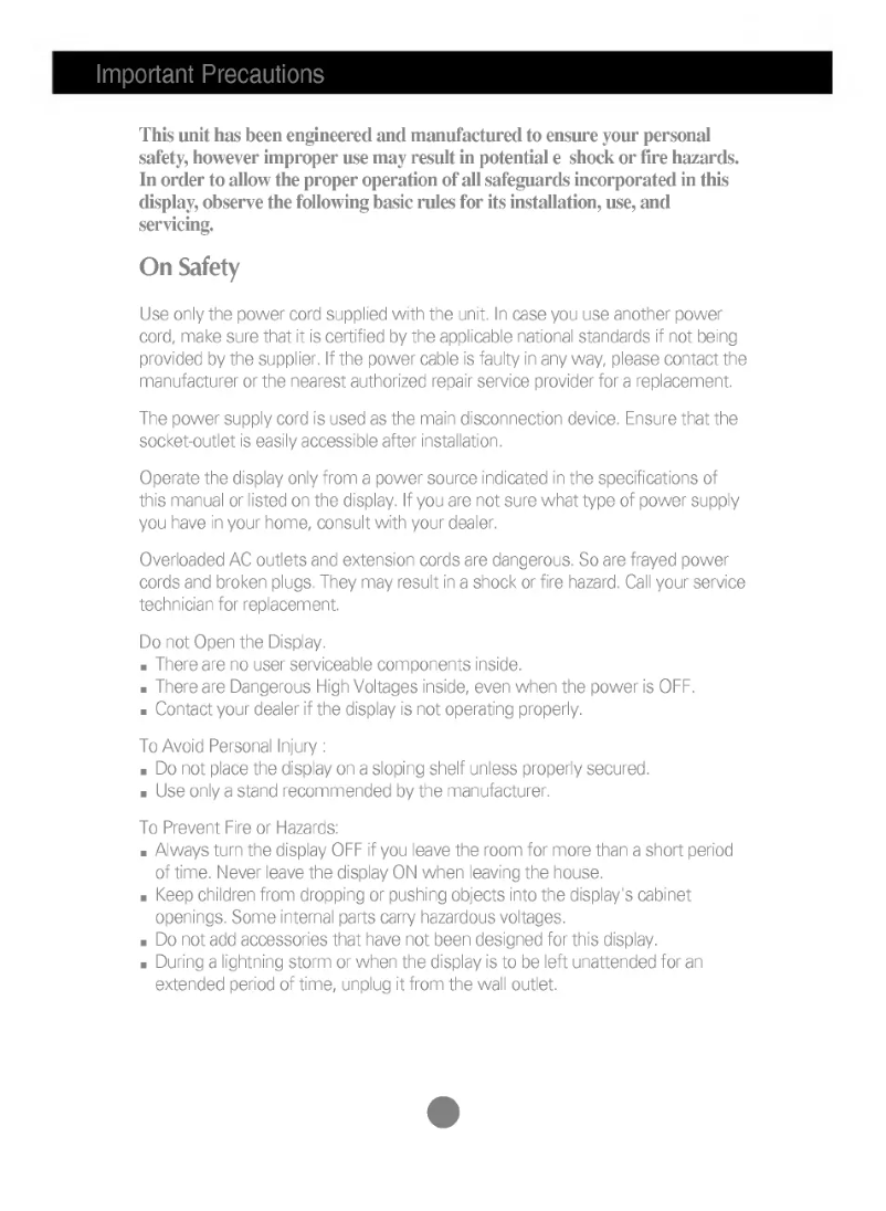 Imagen de la primera página del manual del dispositivo L1800PK