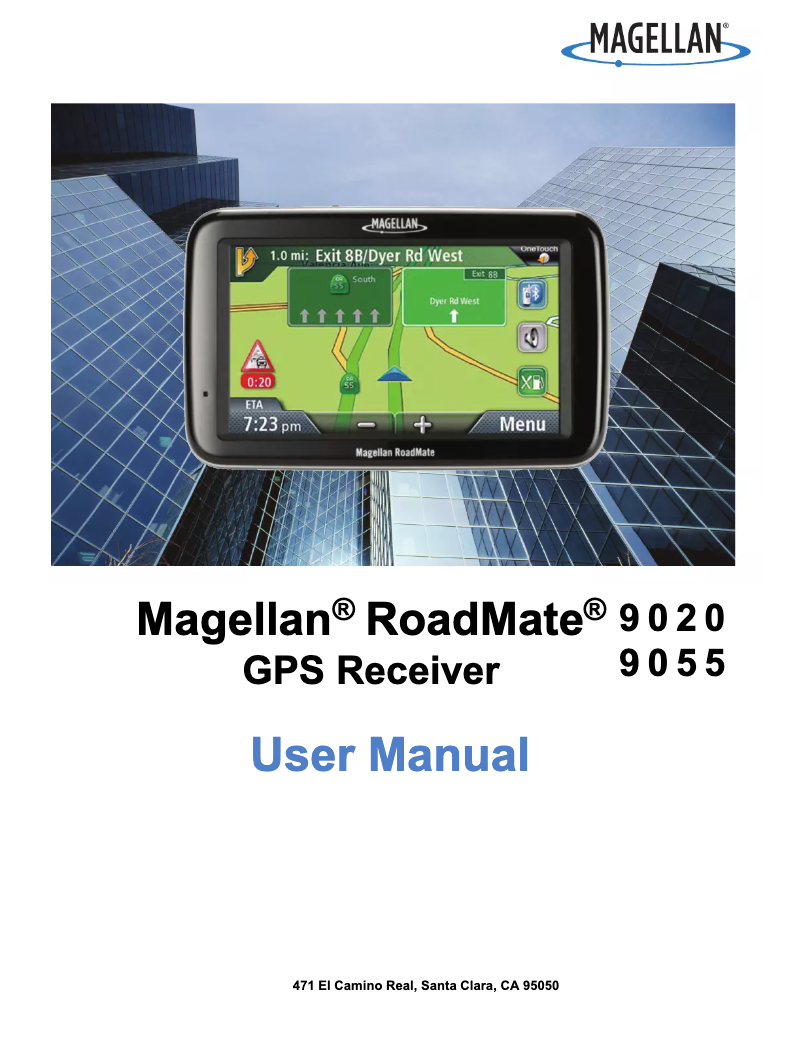 Página 1 del manual Manual de usuario Magellan RoadMate 9020
