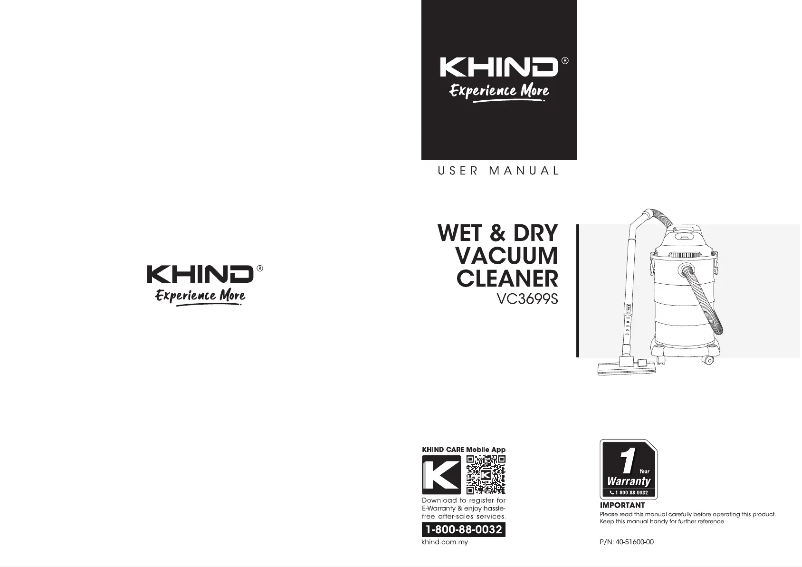 Imagen de la primera página del manual del dispositivo VC3699S