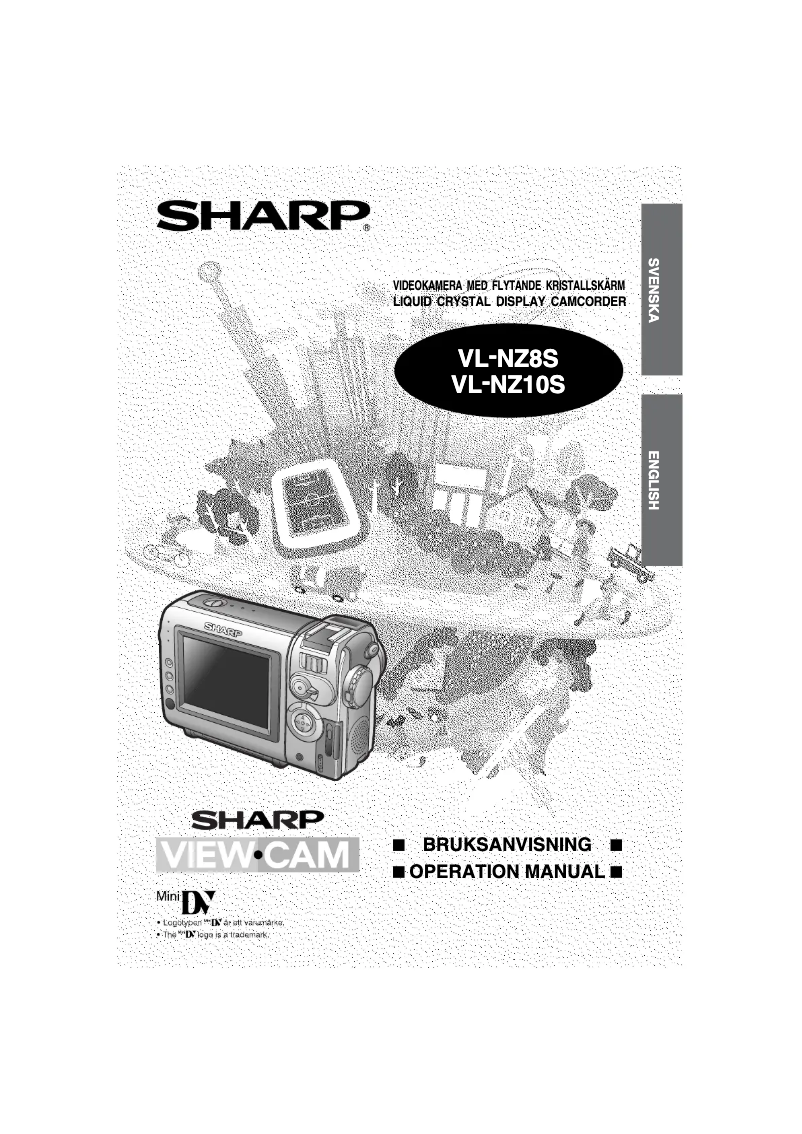 Página 1 del manual Manual de usuario Sharp VL-NZ8S