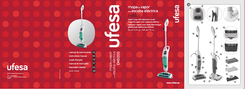 Imagen de la primera página del manual del dispositivo EM5000