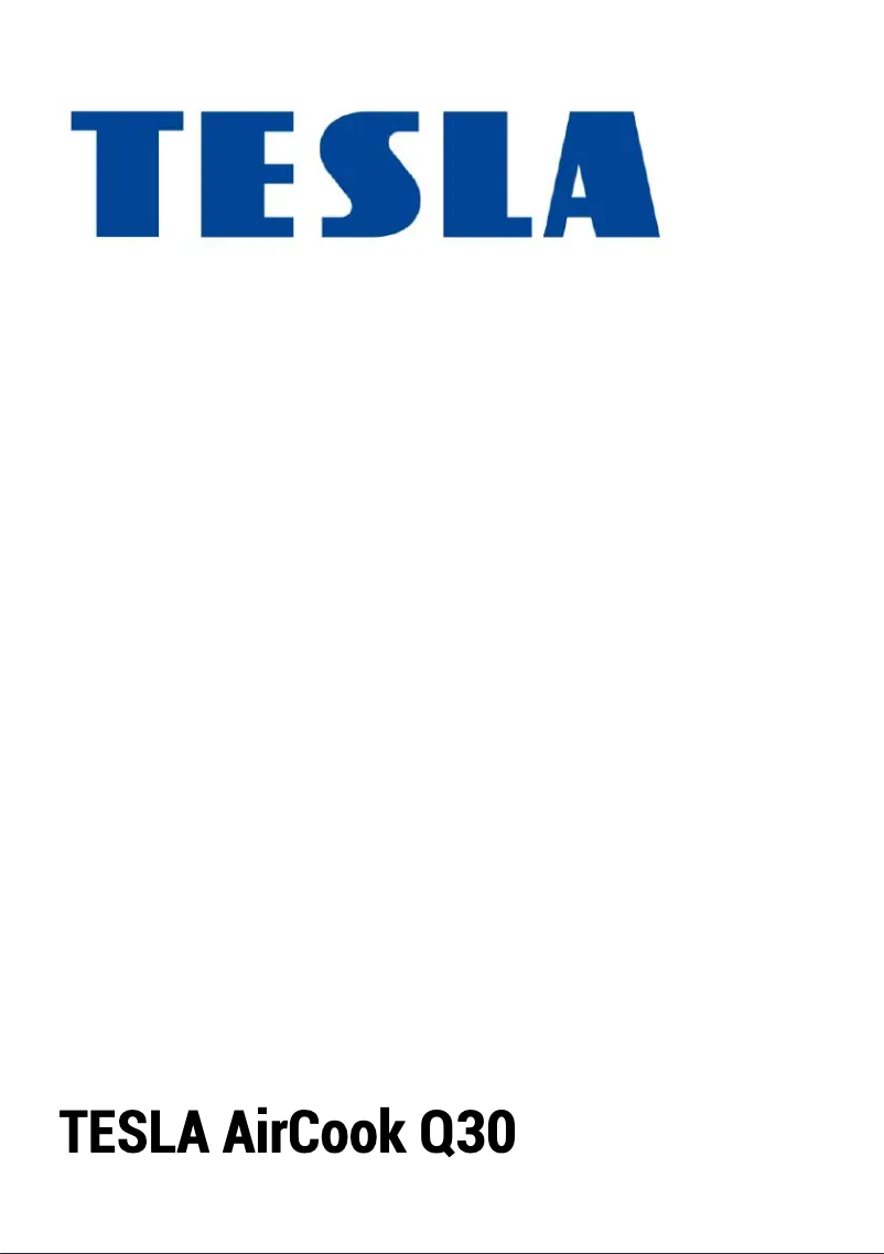 Página 1 del manual Manual de usuario Tesla AirCook Q30