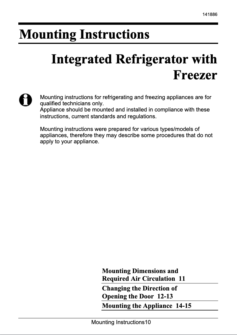 Página 1 del manual Manual de usuario Gorenje RKI4296W