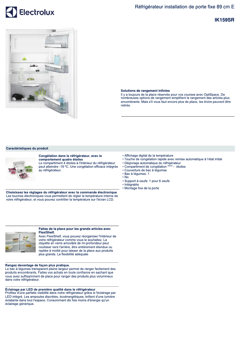 Imagen de la primera página del manual del dispositivo IK159SR