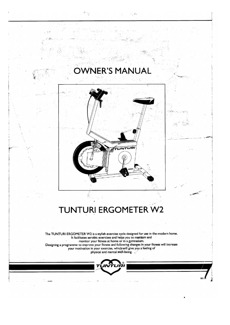 Imagen de la primera página del manual del dispositivo W2