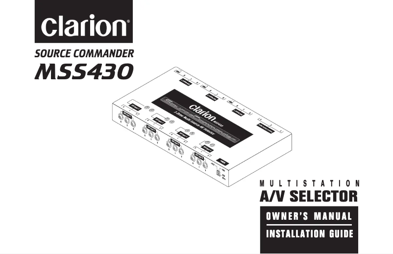 Imagen de la primera página del manual del dispositivo MSS430