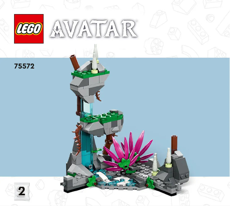 Página 1 del manual Manual de usuario Lego Avatar 75572