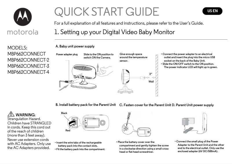Imagen de la primera página del manual del dispositivo MBP662CONNECT-2