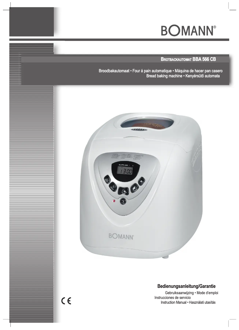 Página 1 del manual Manual de usuario Bomann BBA 566 CB