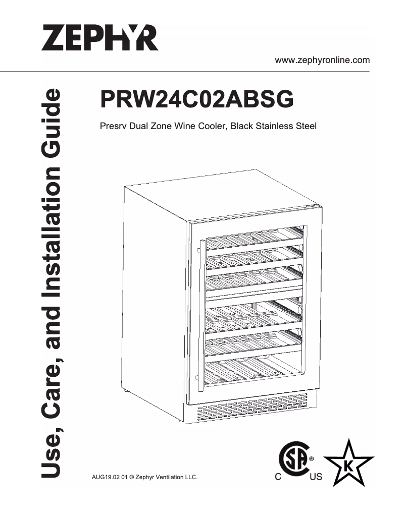 Imagen de la primera página del manual del dispositivo PRW24C02ABSG