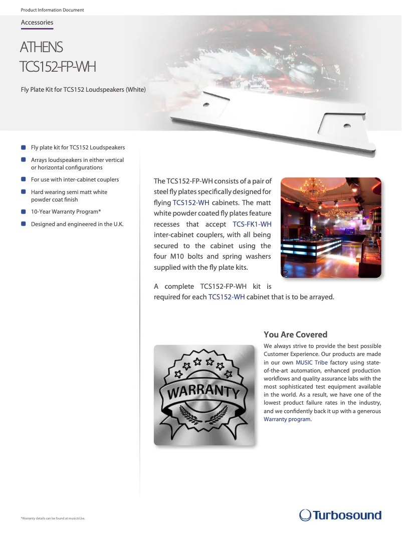 Imagen de la primera página del manual del dispositivo TCS152-FP