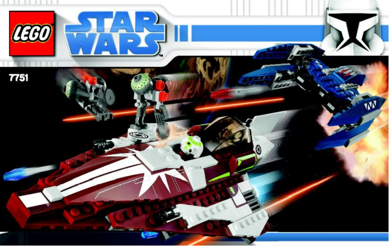 Página 1 del manual Manual de usuario Lego Star Wars 7751