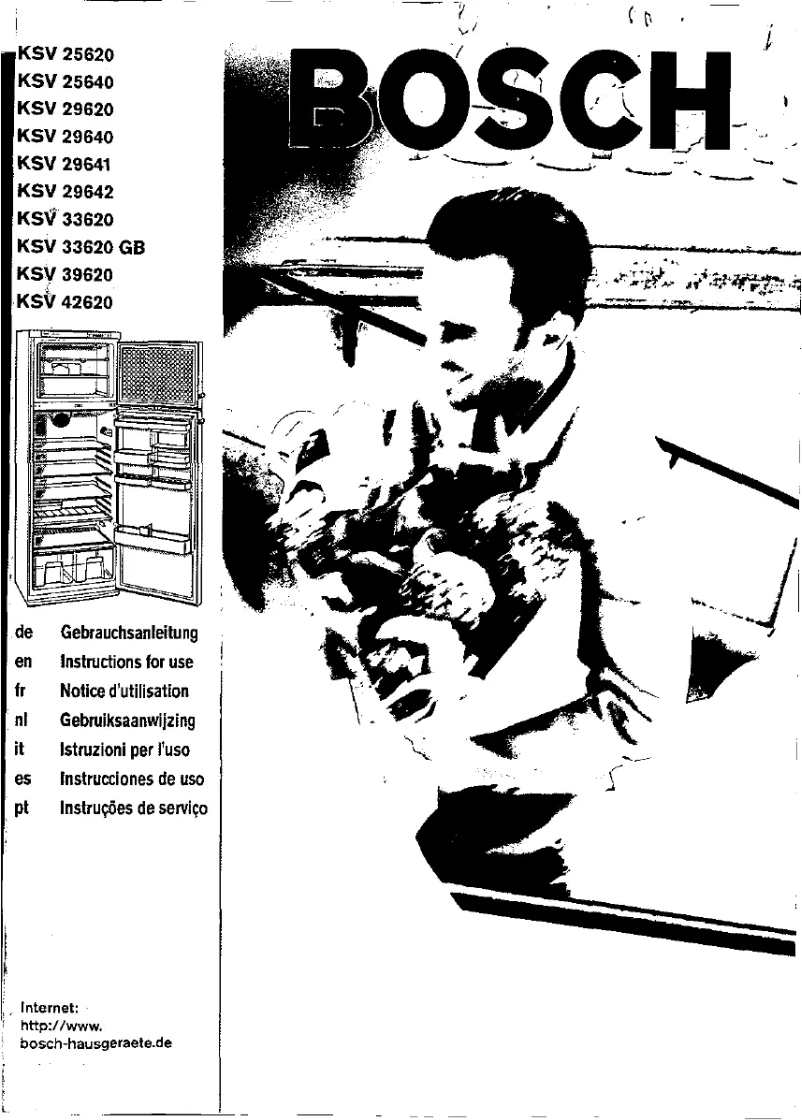 Página 1 del manual Manual de usuario Bosch KSV29640