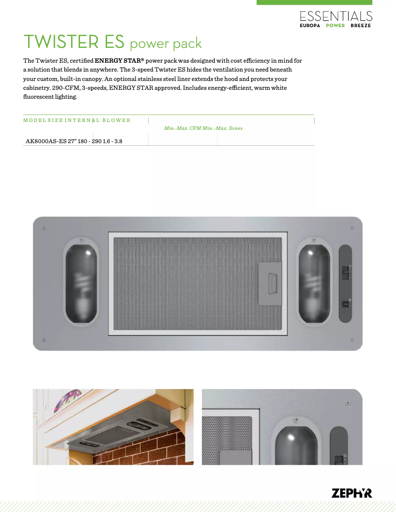 Imagen de la primera página del manual del dispositivo AK8000ASES