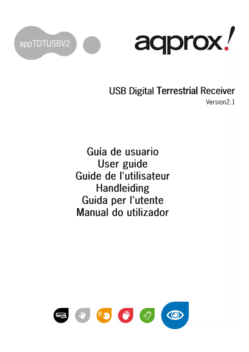 Imagen de la primera página del manual del dispositivo APPTDTUSBV2