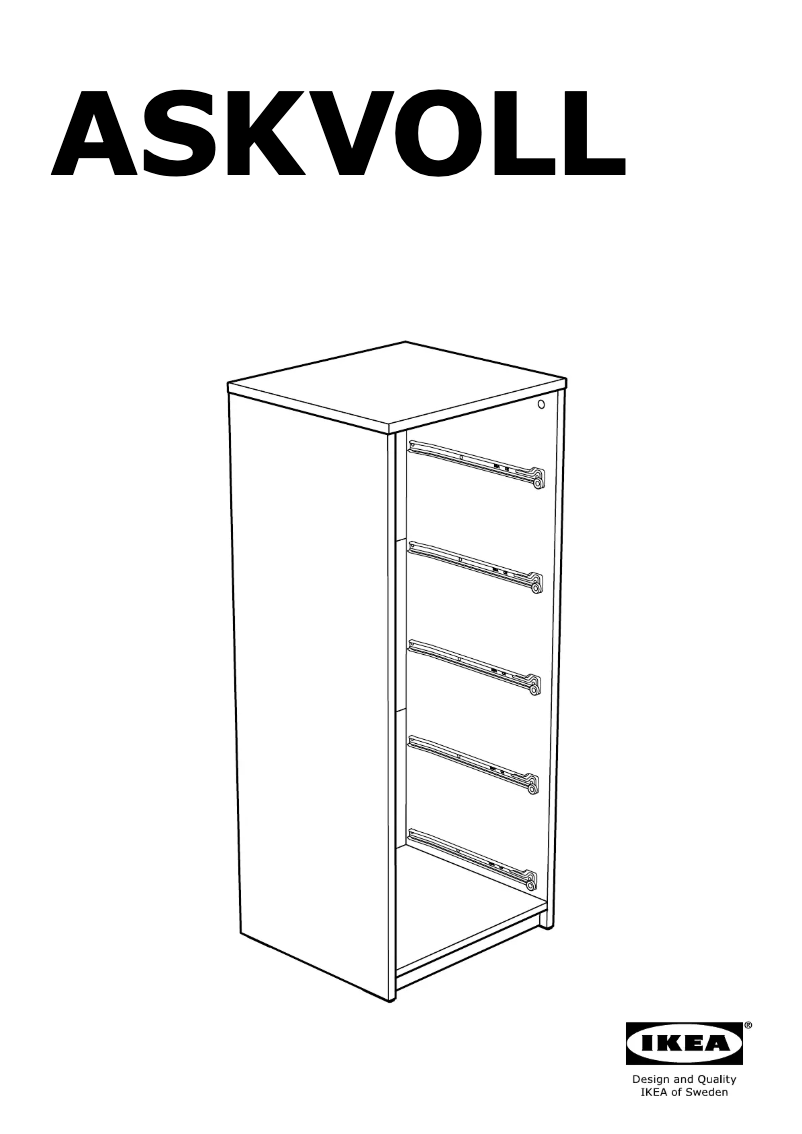 Imagen de la primera página del manual del dispositivo ASKVOLL