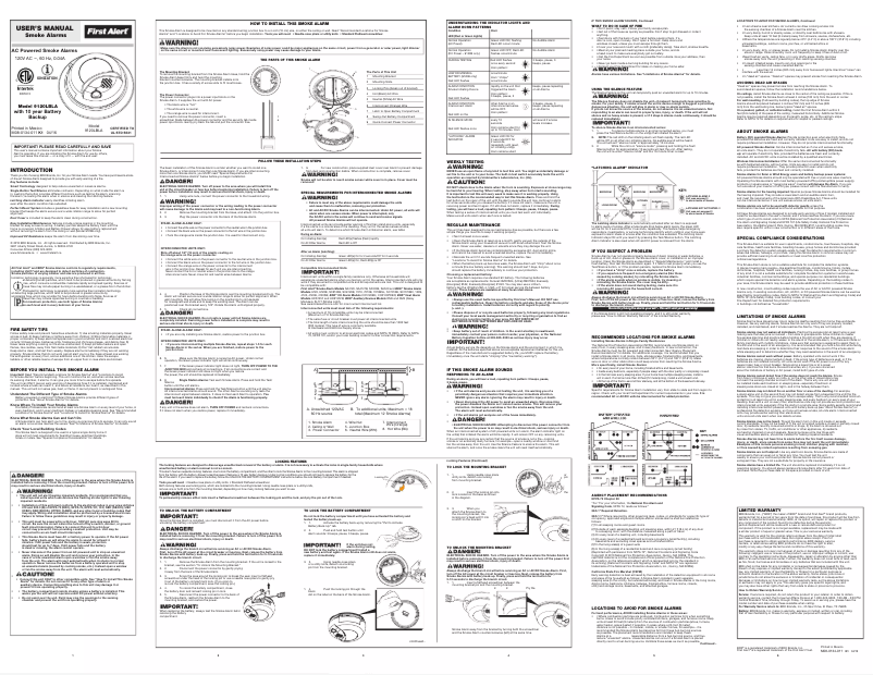 Imagen de la primera página del manual del dispositivo 9120LBLA