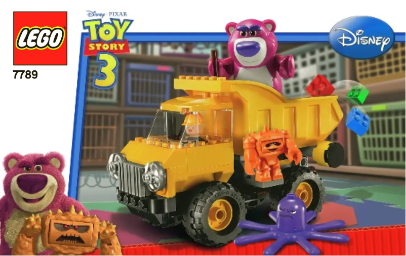 Imagen de la primera página del manual del dispositivo Lotso's Dump Truck