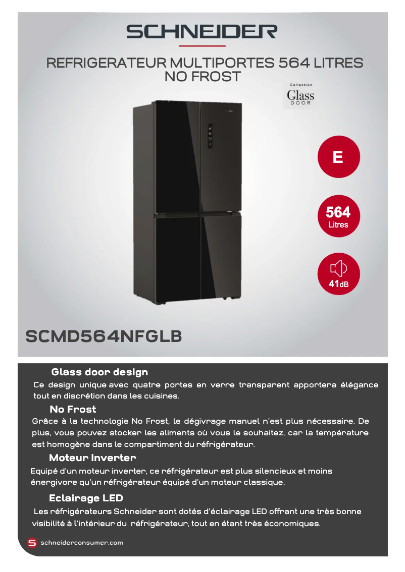 Imagen de la primera página del manual del dispositivo SCMD564NFGLB