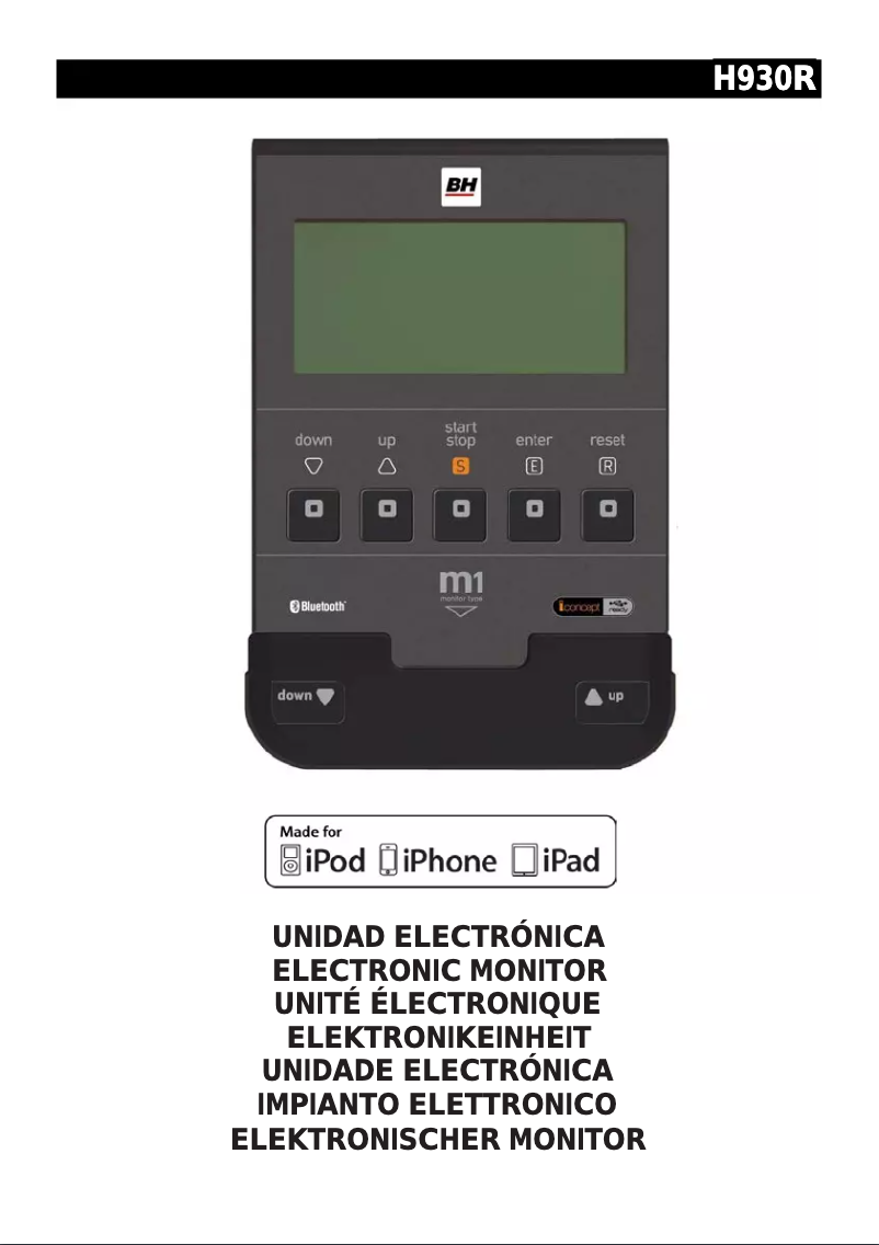 Imagen de la primera página del manual del dispositivo H930R