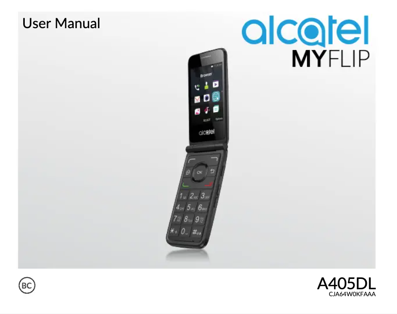 Imagen de la primera página del manual del dispositivo MyFlip