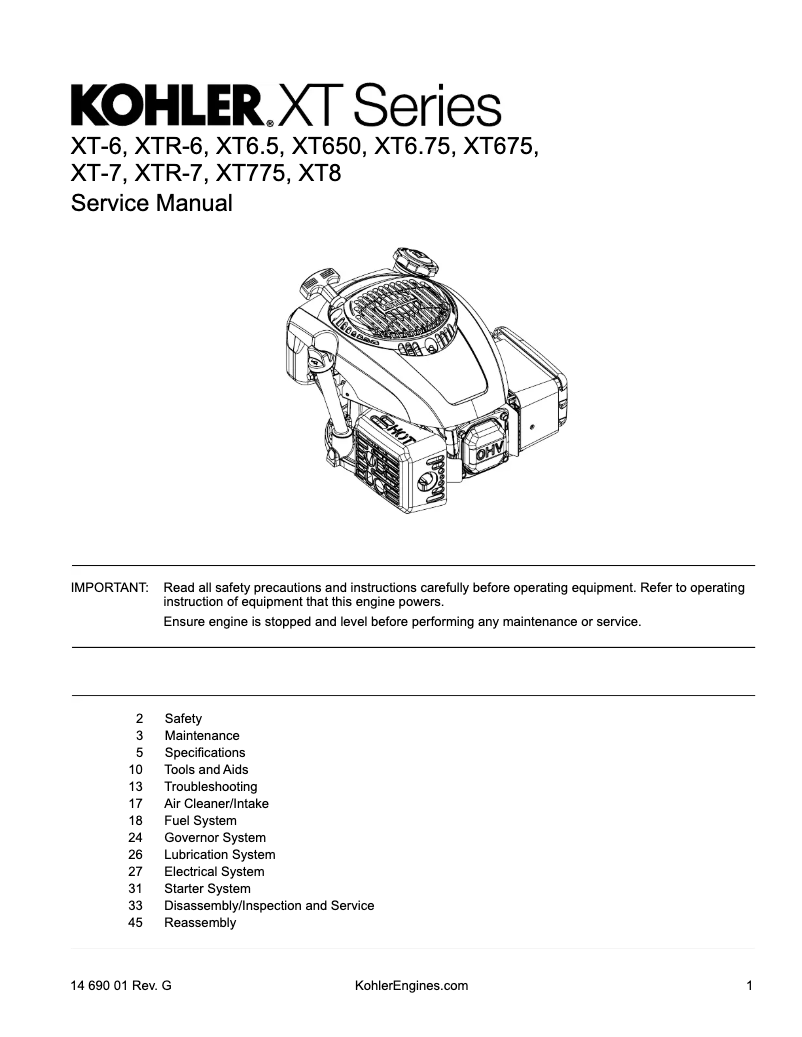Imagen de la primera página del manual del dispositivo XTR-6