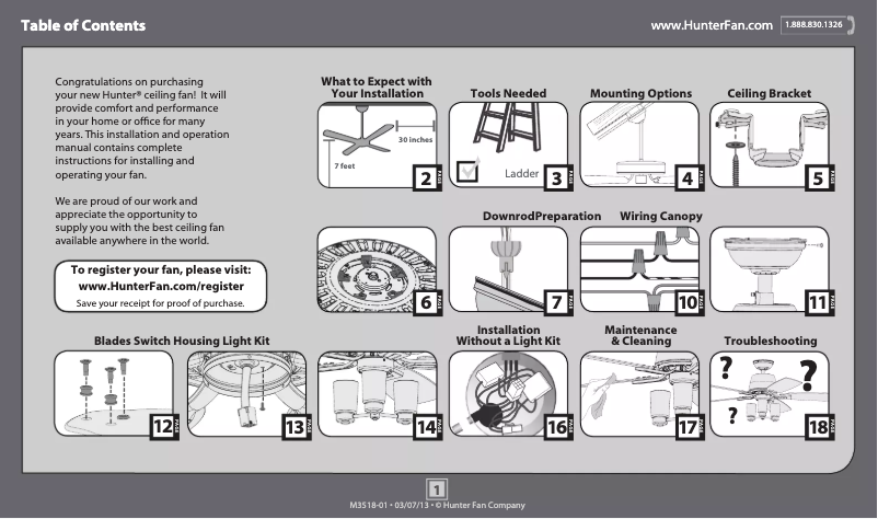 Página 1 del manual Manual de usuario Hunter Altitude