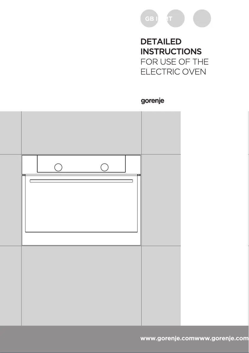 Imagen de la primera página del manual del dispositivo BO547S10X