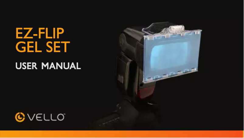 Página 1 del manual Manual de usuario Vello EZ-Flip