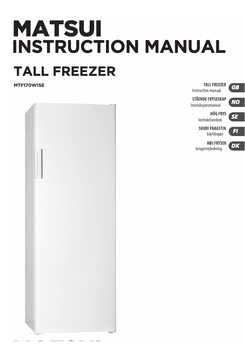 Imagen de la primera página del manual del dispositivo MTF170W15E