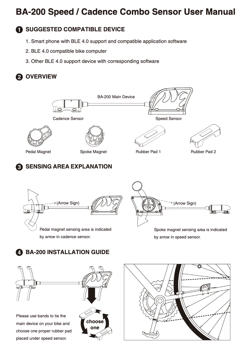 Página 1 del manual Manual de usuario GlobalSat BA-200