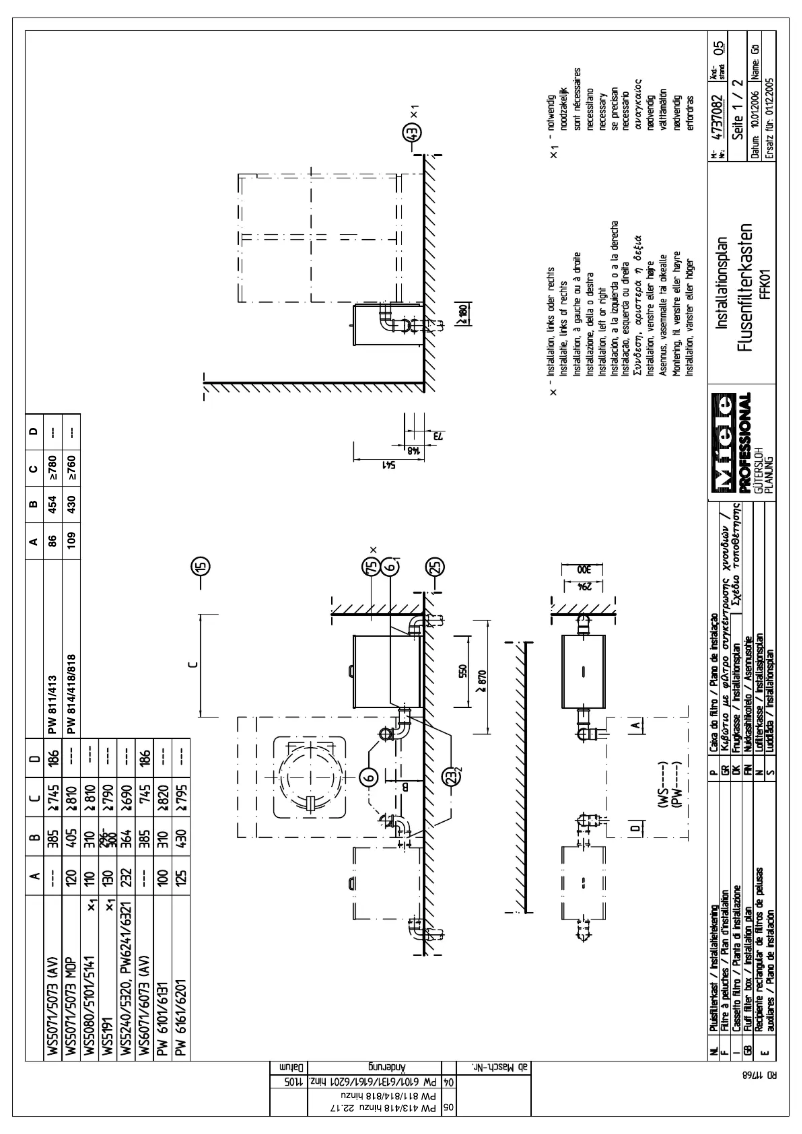 Imagen de la primera página del manual del dispositivo FFK 01