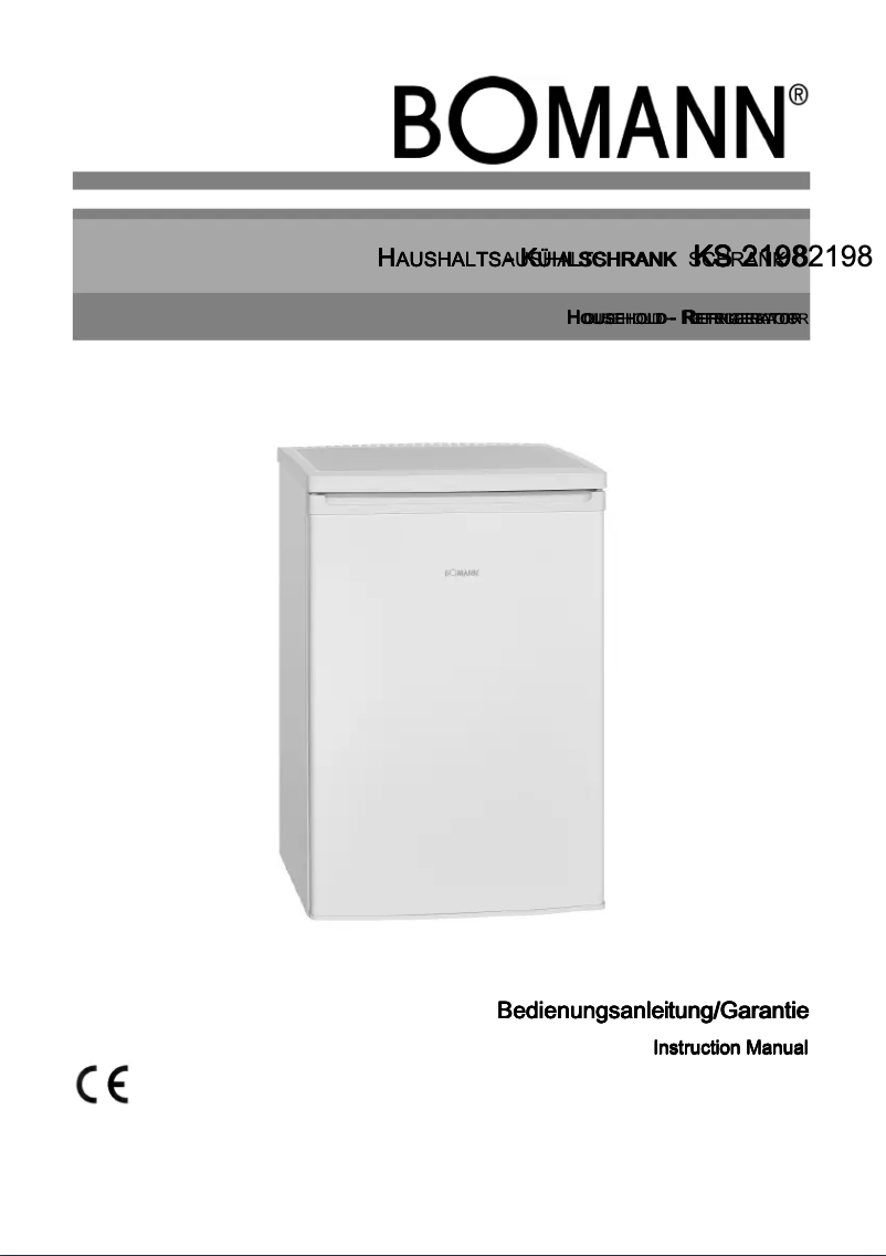 Imagen de la primera página del manual del dispositivo KS 2198