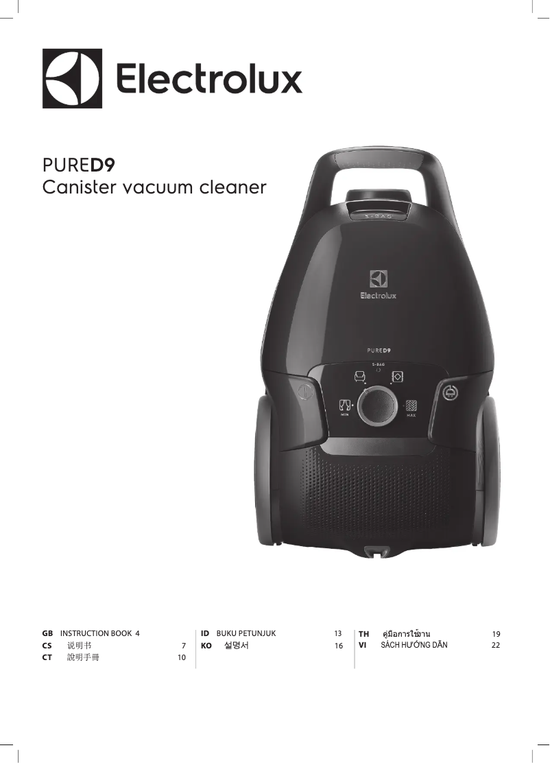 Imagen de la primera página del manual del dispositivo Pure D9 PD91GREENT