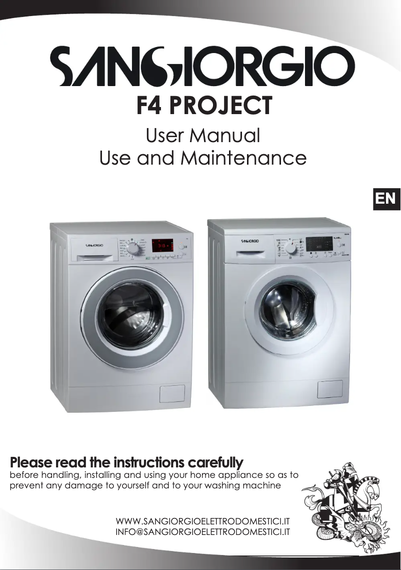 Página 1 del manual Manual de usuario SanGiorgio F714DI8