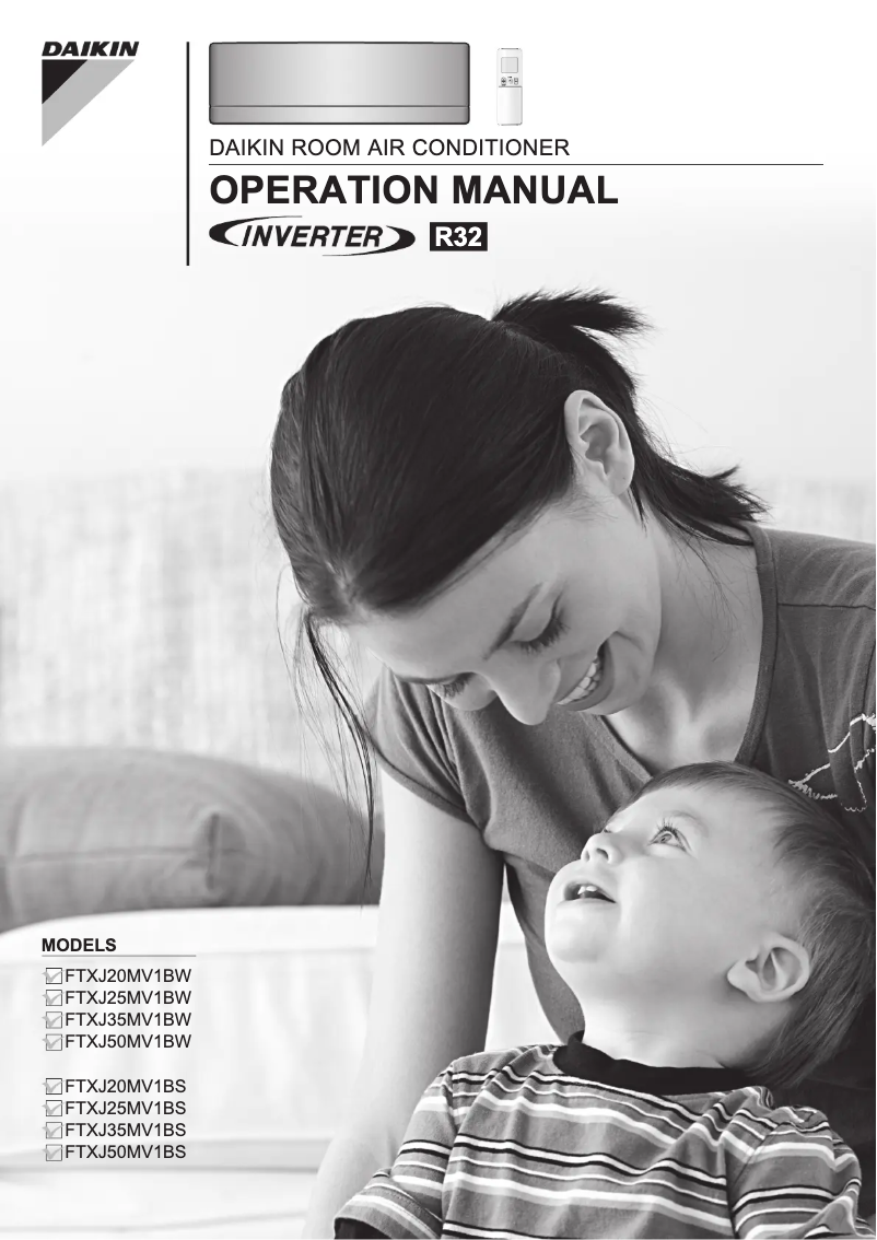 Página nº 1 - Manual de usuario Daikin FTXJ20MV1BS