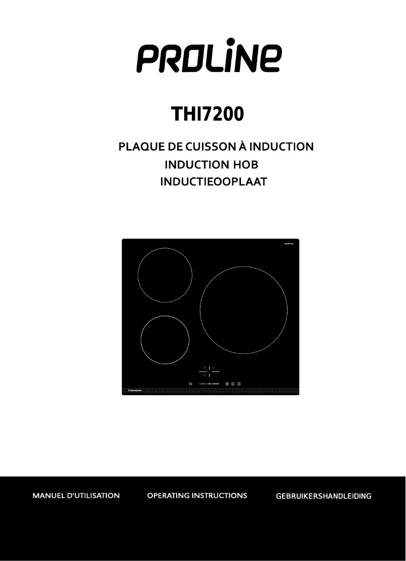 Imagen de la primera página del manual del dispositivo THI7200