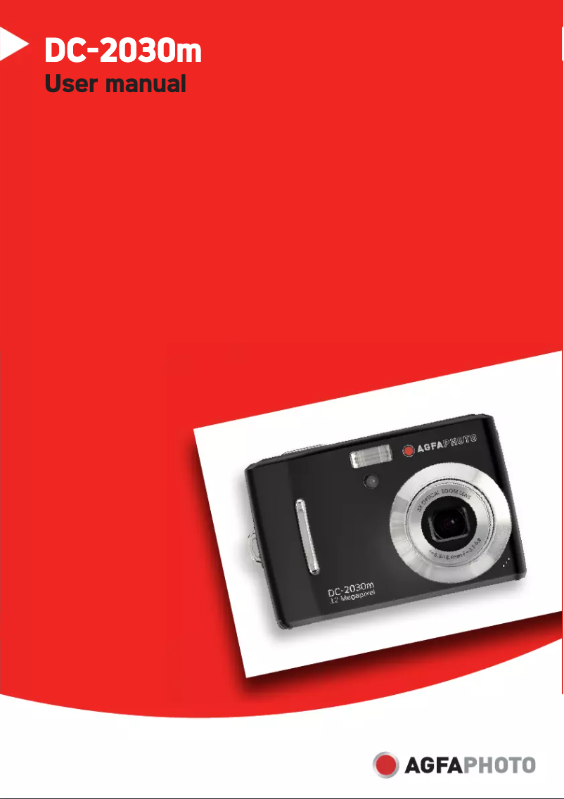 Página nº 1 - Manual de usuario AgfaPhoto DC-2030m